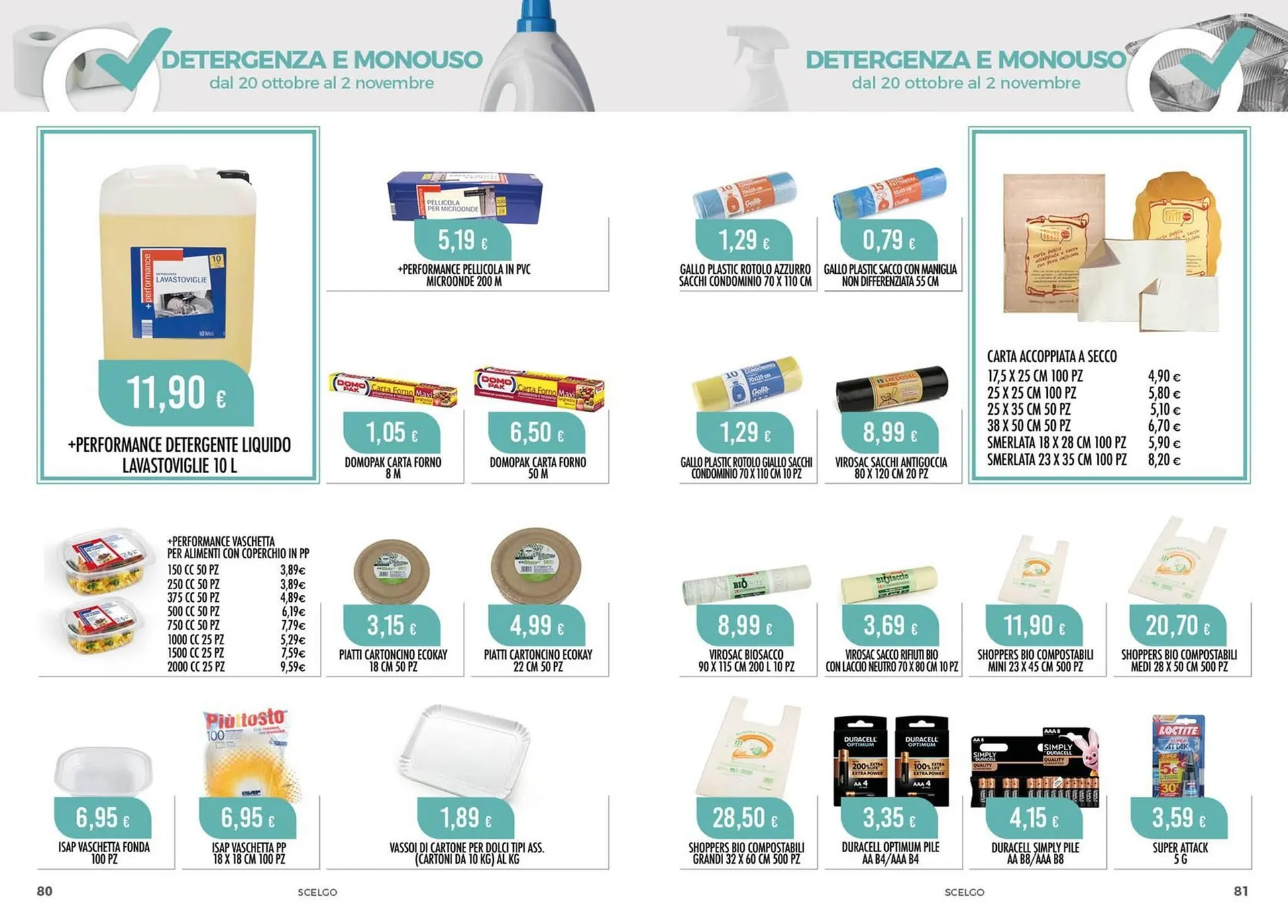 Volantino Scelgo da 20 ottobre a 2 novembre di 2025 - Pagina del volantino 41