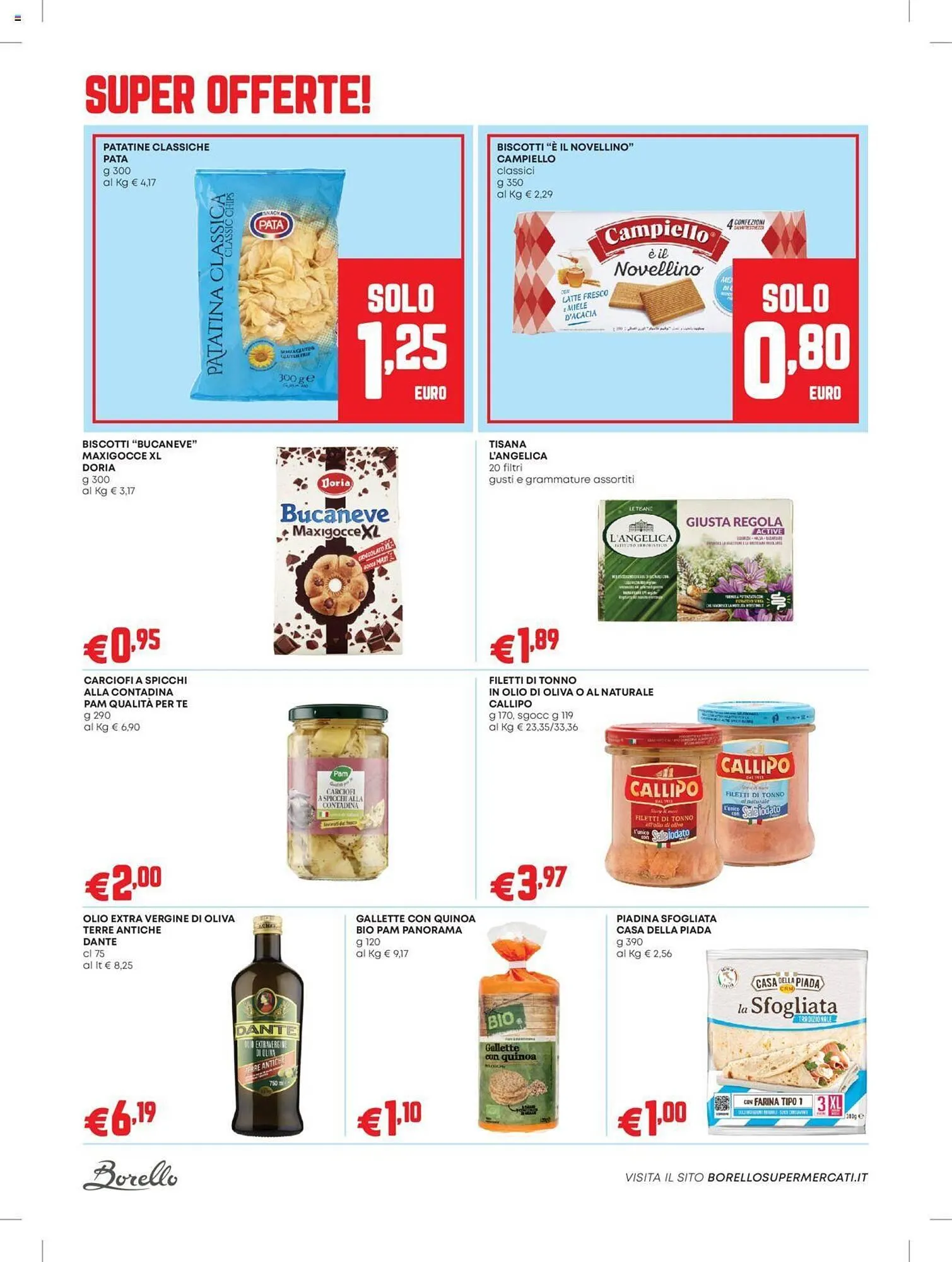 Volantino Borello Supermercati da 17 ottobre a 30 ottobre di 2024 - Pagina del volantino 2
