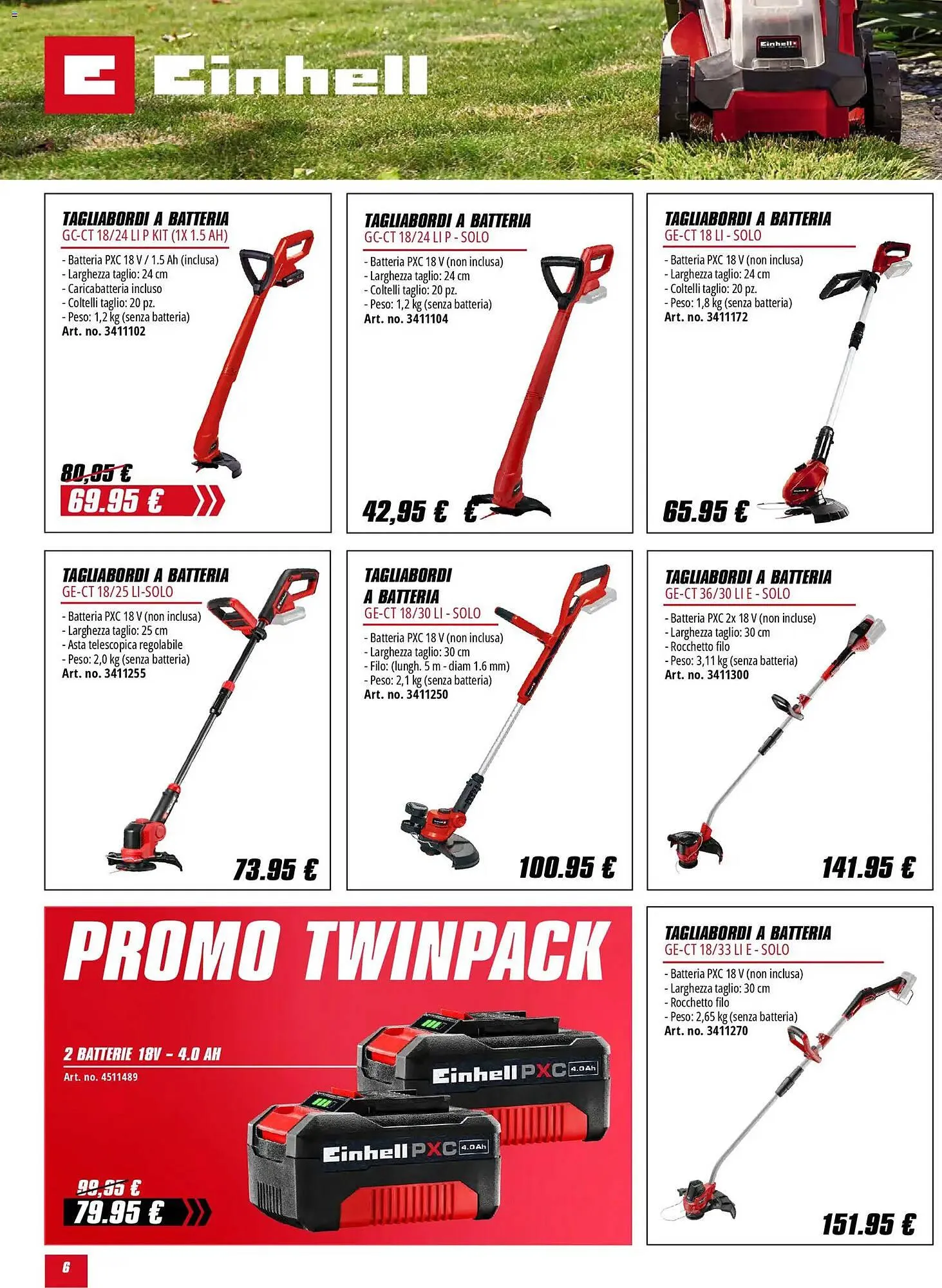 Volantino Einhell da 2 febbraio a 31 maggio di 2026 - Pagina del volantino 6