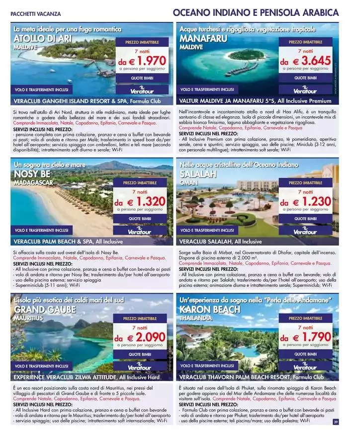 Vacanze Invernali da 2 dicembre a 31 marzo di 2025 - Pagina del volantino 39