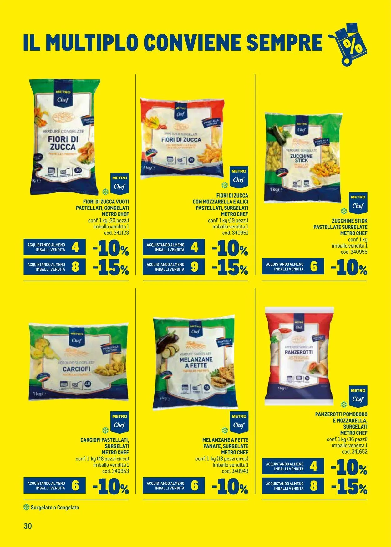 Metro Volantino attuale da 8 ottobre a 22 ottobre di 2025 - Pagina del volantino 30
