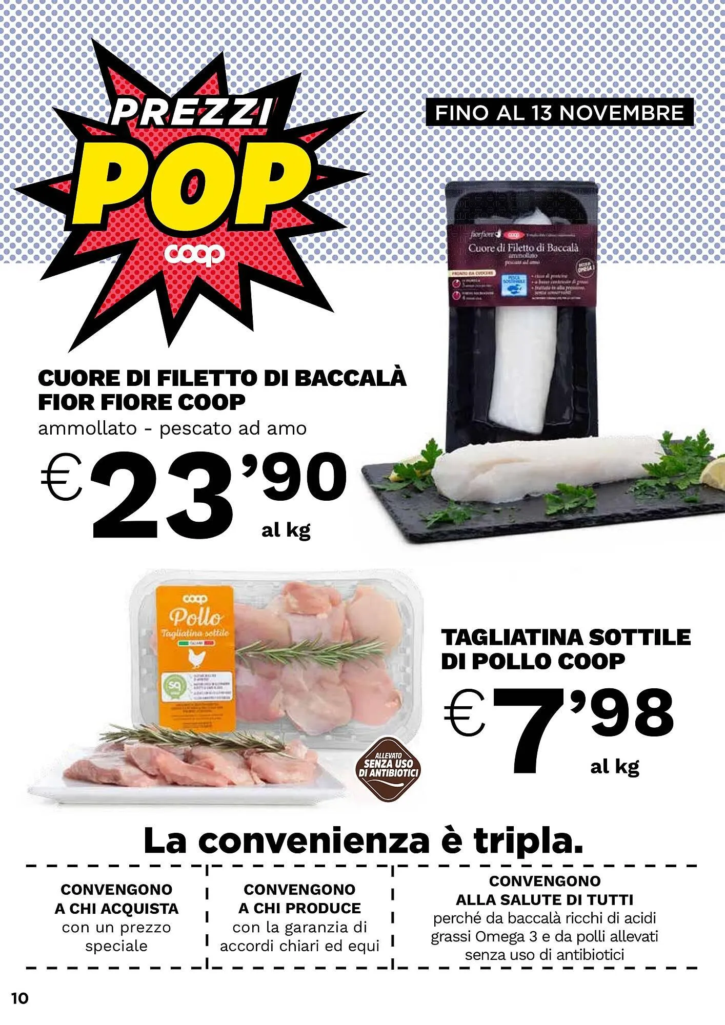 Volantino Unicoop da 7 novembre a 20 novembre di 2024 - Pagina del volantino 10