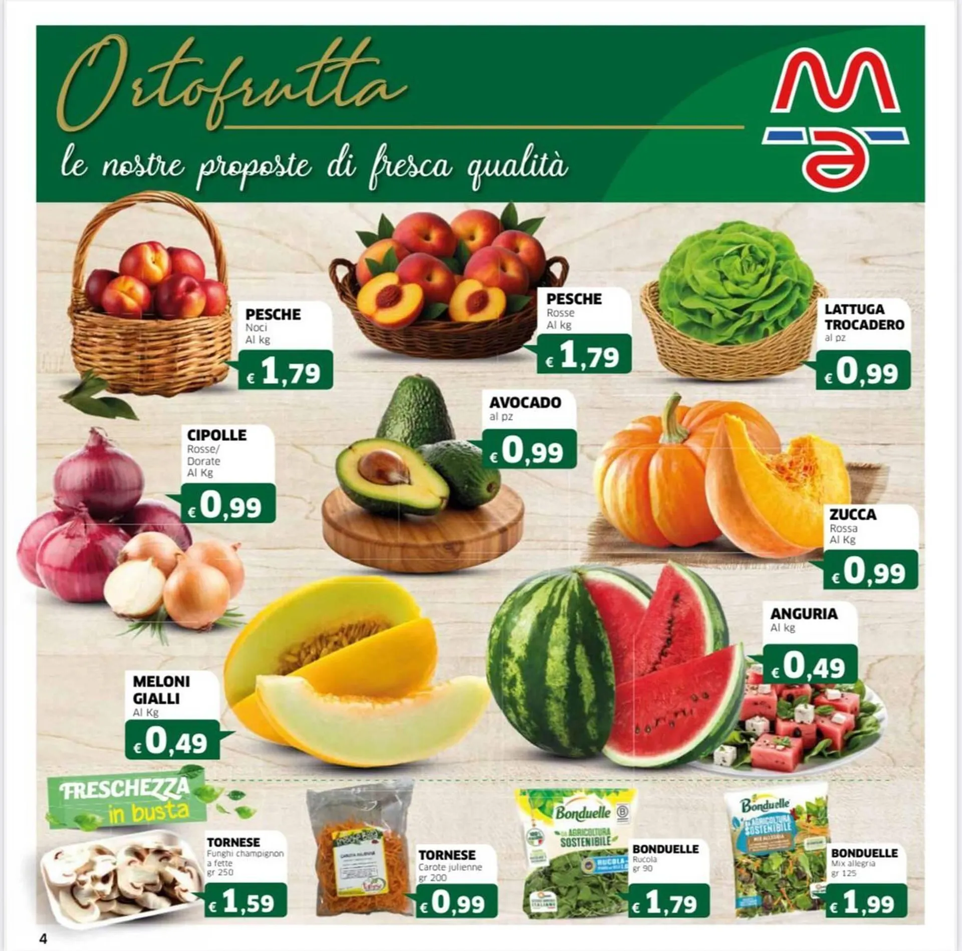 Volantino Mercati Alimentari da 28 agosto a 10 settembre di 2025 - Pagina del volantino 4