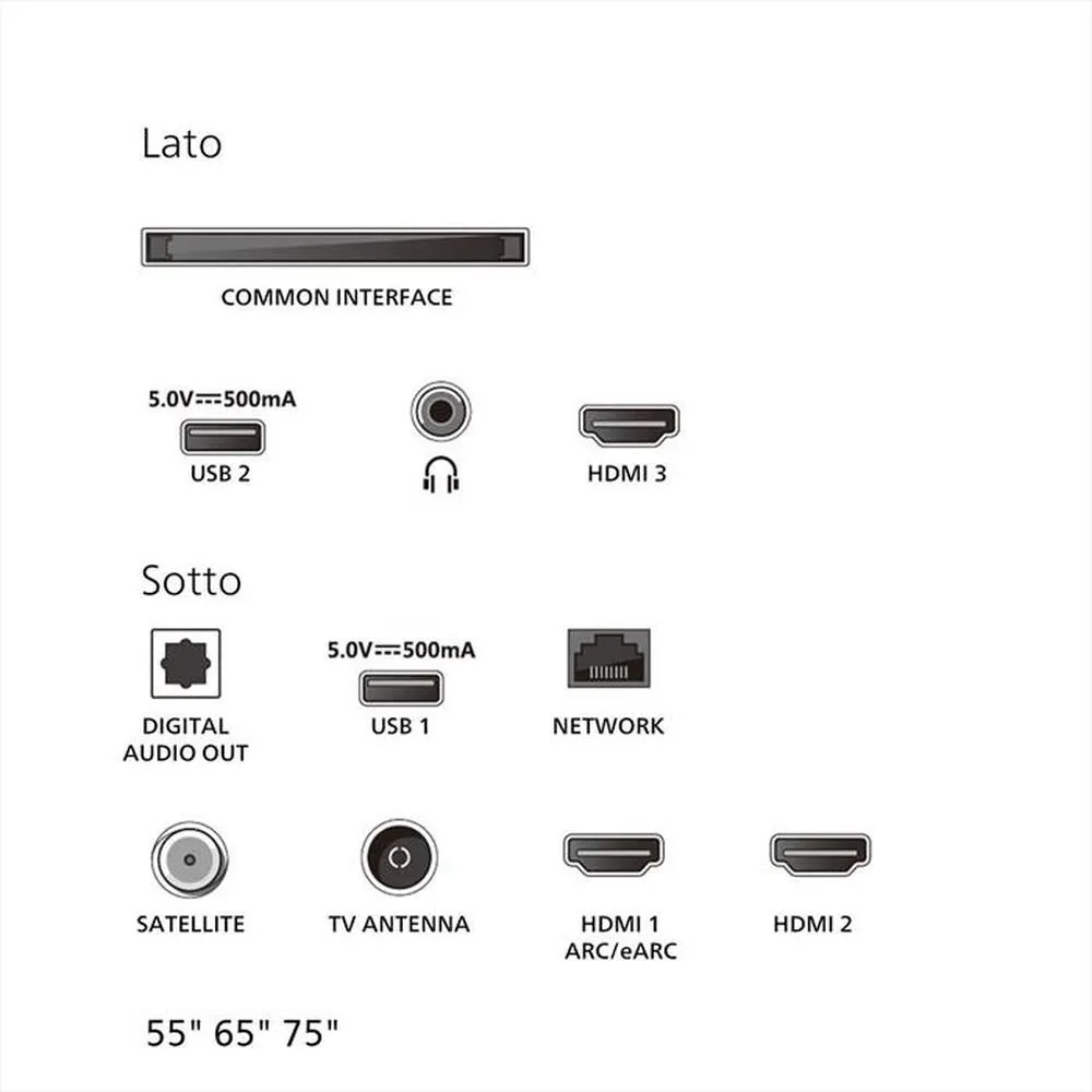 PHILIPS - Smart TV MINI LED UHD 4K 55" 55MLED820/12-Black