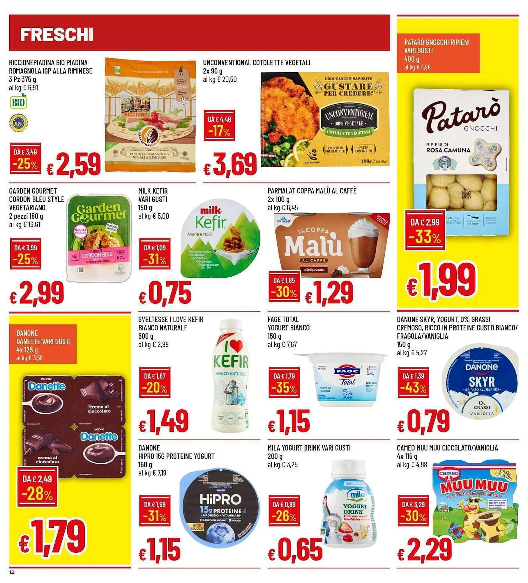 Volantino Galassia da 12 marzo a 25 marzo di 2026 - Pagina del volantino 12