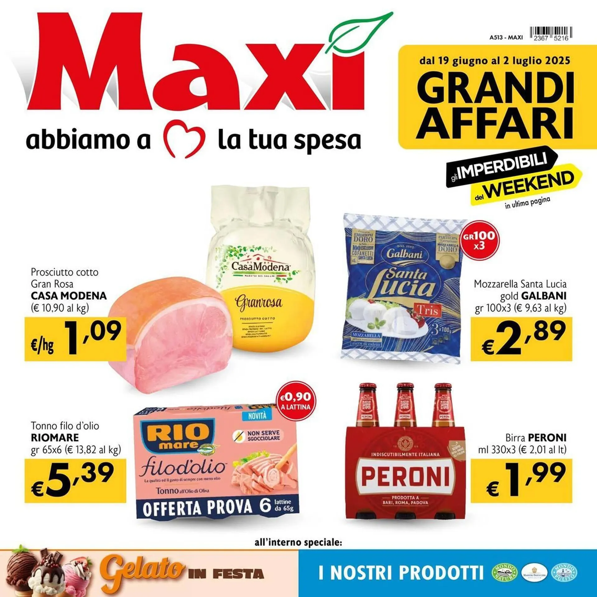 Volantino Maxi Supermercati - 1