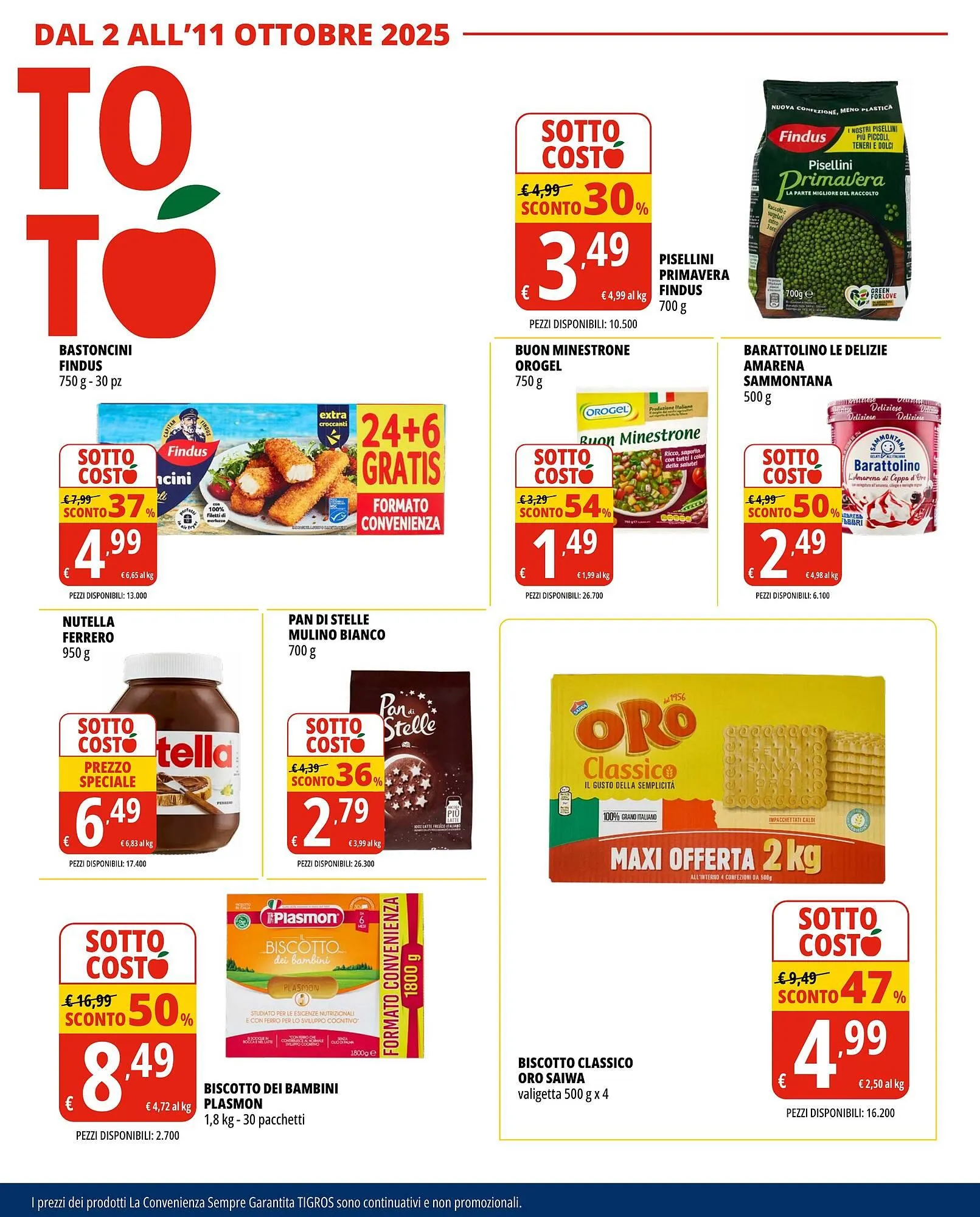 Volantino Tigros da 2 ottobre a 11 ottobre di 2025 - Pagina del volantino 5