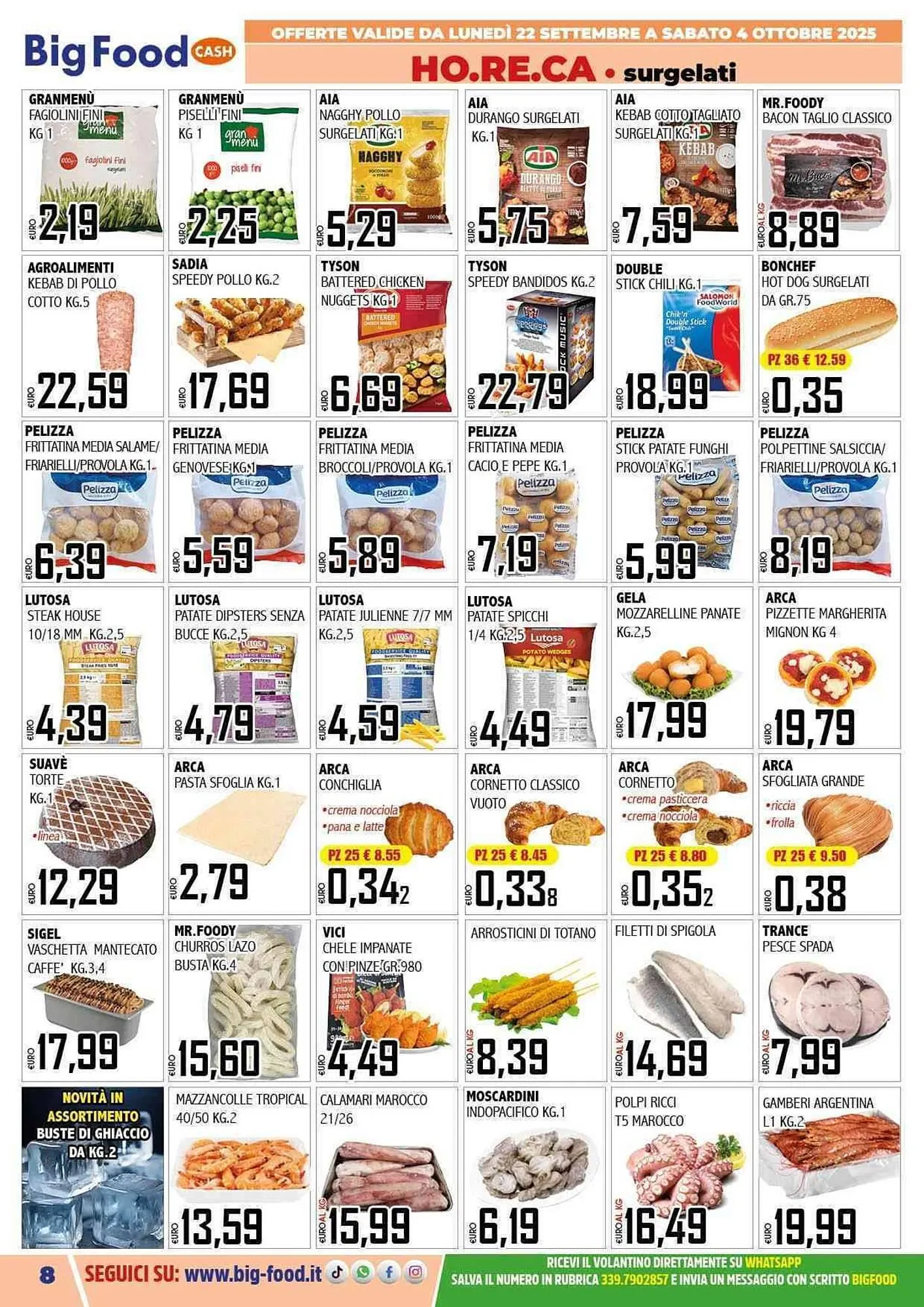 Volantino Big Food da 22 settembre a 4 ottobre di 2025 - Pagina del volantino 8