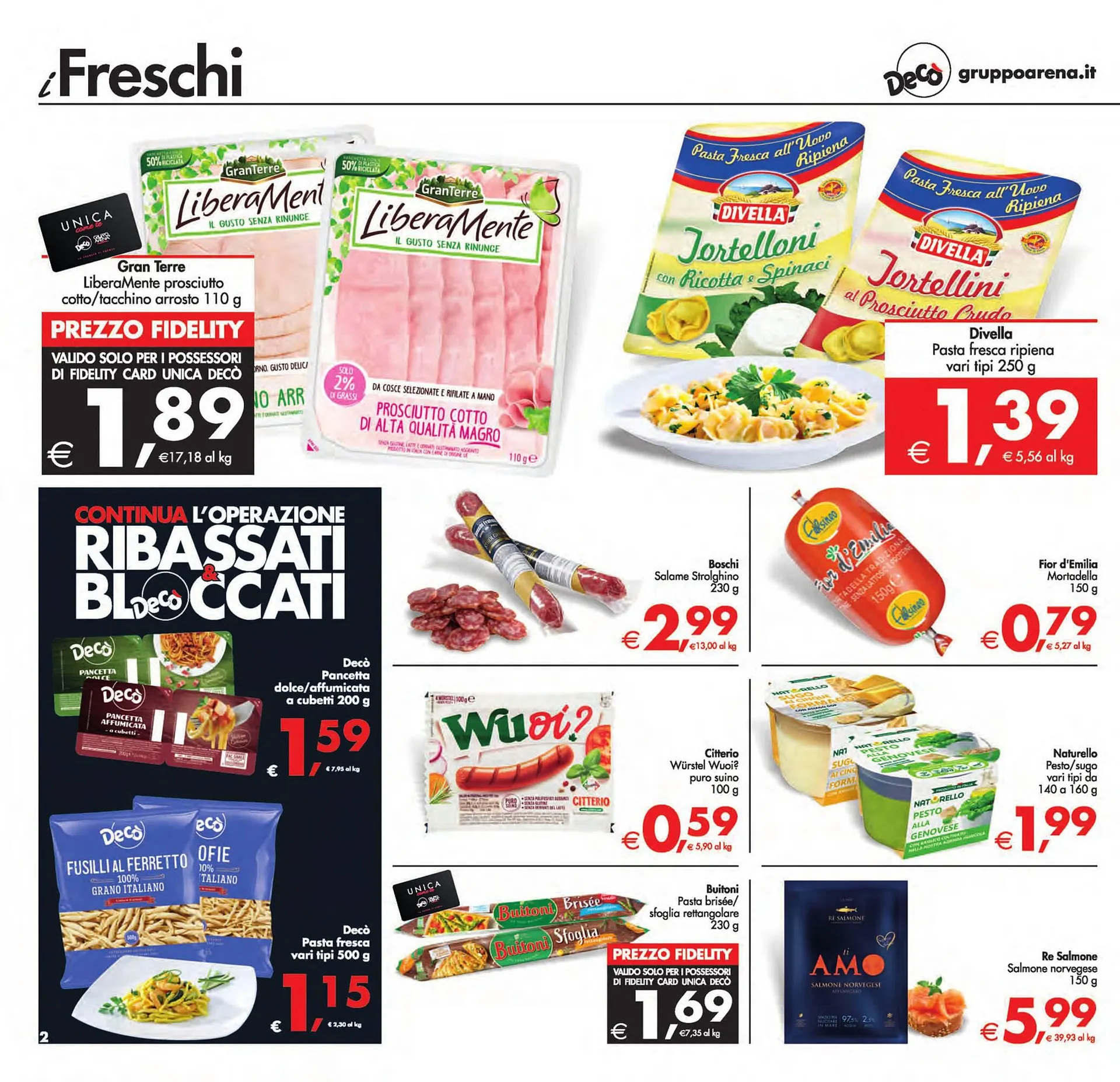 Volantino Deco Supermercati da 16 gennaio a 25 gennaio di 2024 - Pagina del volantino 2