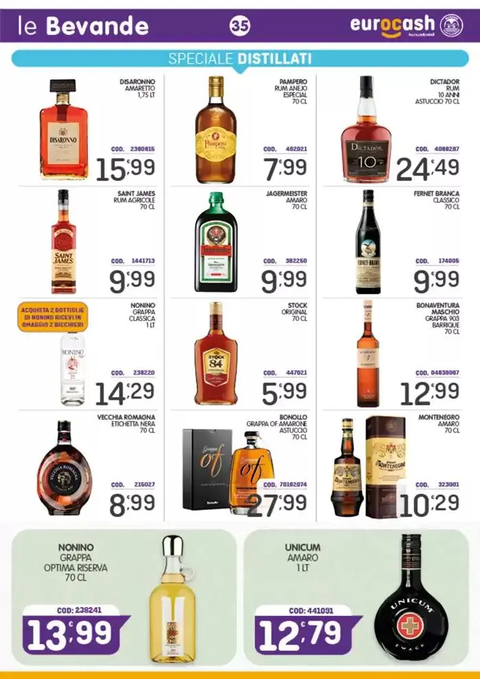 Offerte Eurocash da 18 novembre a 8 dicembre di 2024 - Pagina del volantino 35