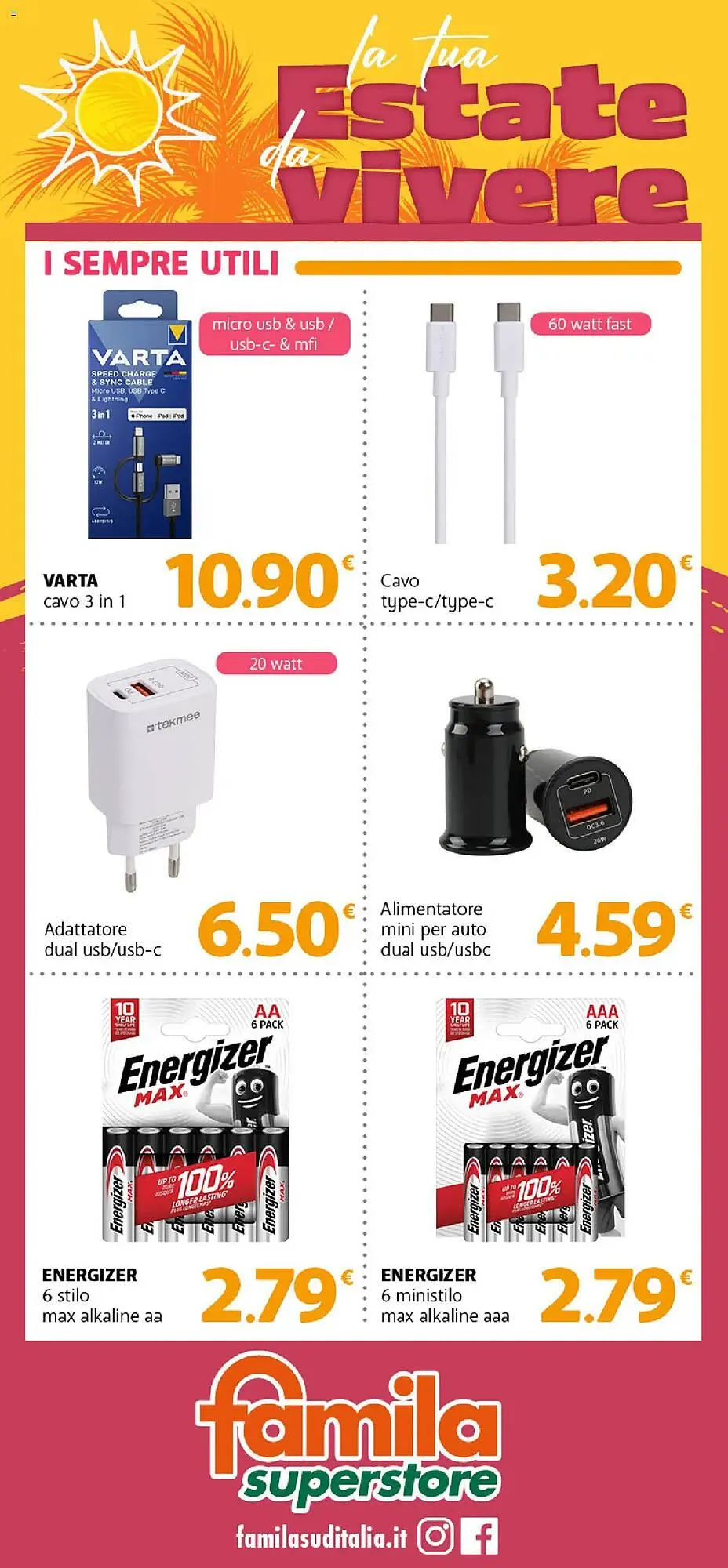 Volantino Famila Superstore da 1 luglio a 9 agosto di 2025 - Pagina del volantino 13