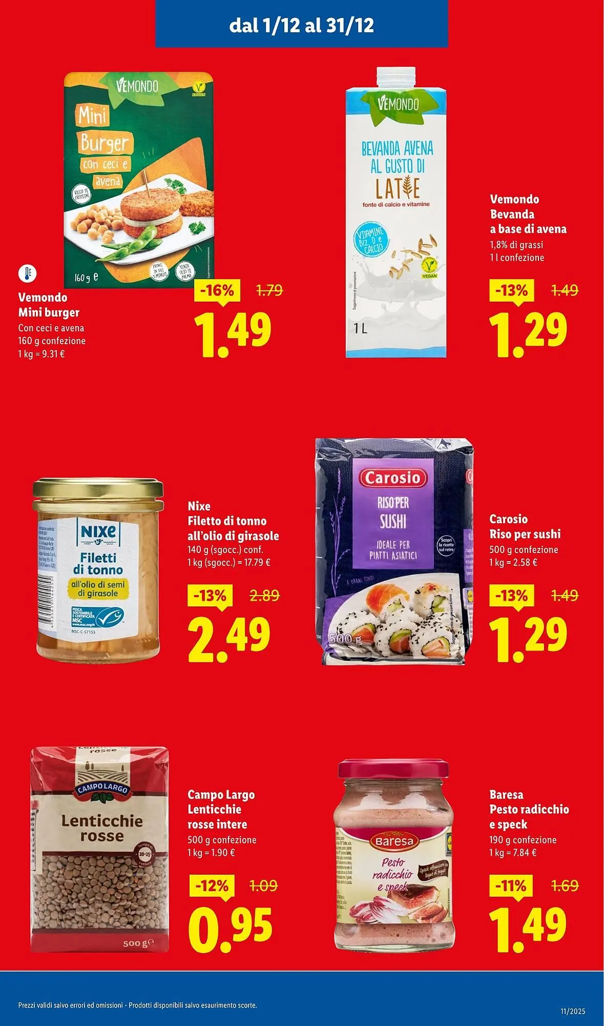 Volantino Lidl da 1 dicembre a 31 dicembre di 2025 - Pagina del volantino 9