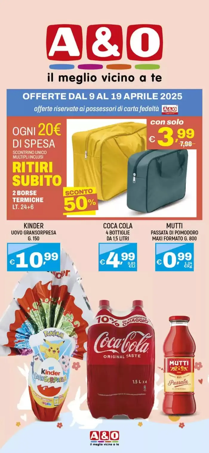 Aria di Pasqua da 10 aprile a 19 aprile di 2025 - Pagina del volantino 1