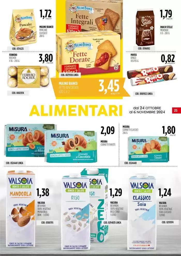 Offerte Carico Cash & Carry  da 24 ottobre a 6 novembre di 2024 - Pagina del volantino 25