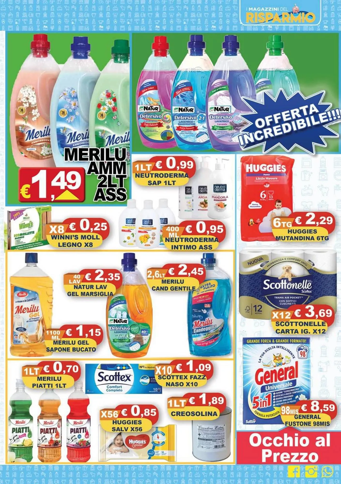 Volantino Magazzini del Risparmio da 3 ottobre a 11 ottobre di 2025 - Pagina del volantino 2