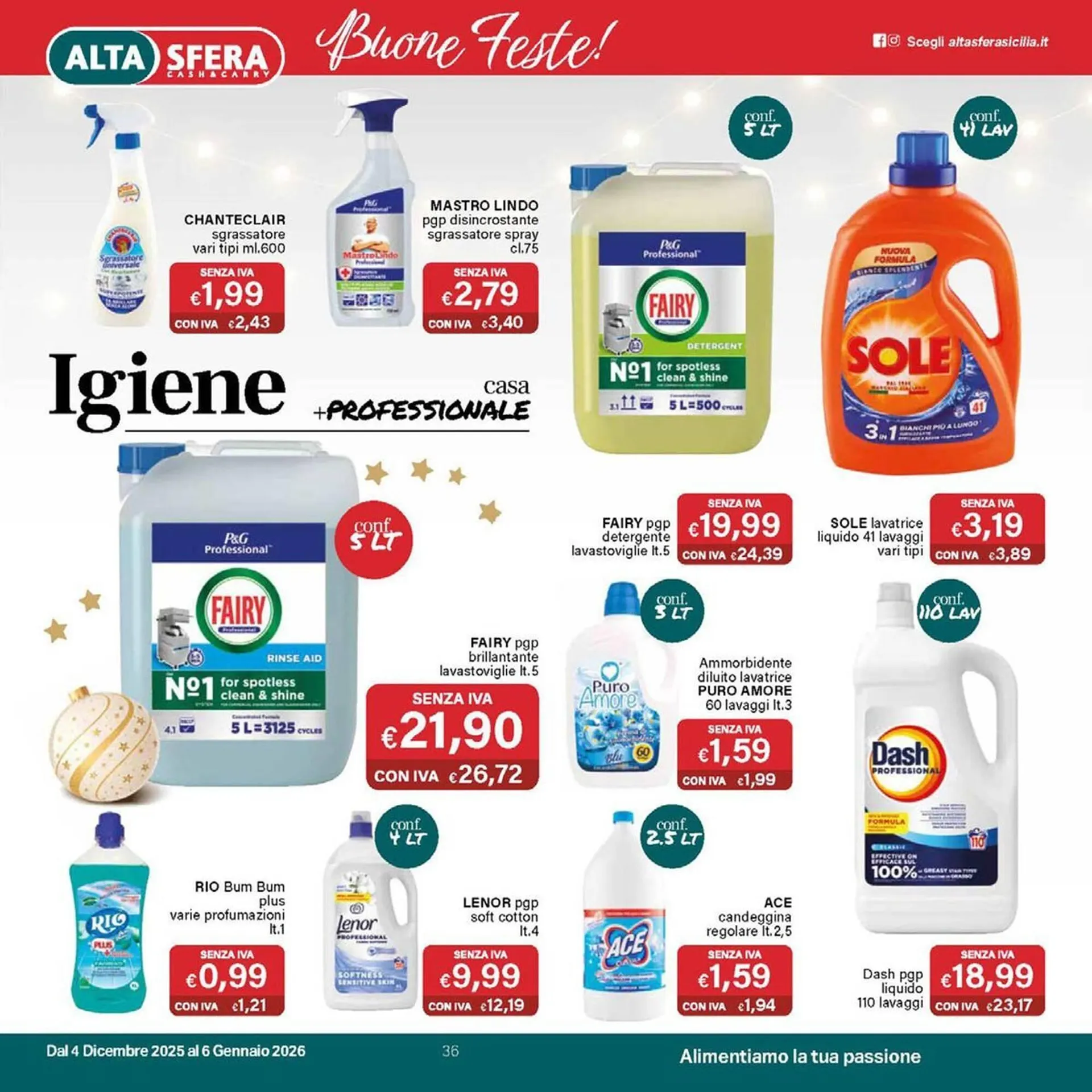 Volantino Altasfera da 4 dicembre a 6 gennaio di 2026 - Pagina del volantino 36