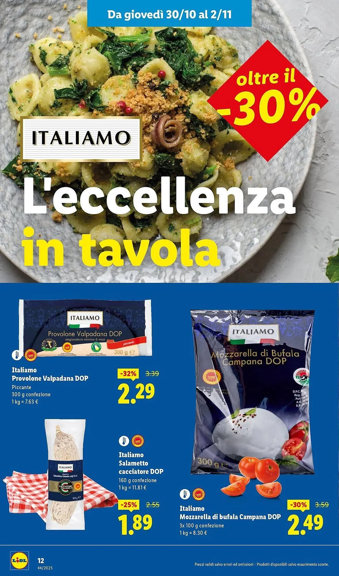 Volantino Lidl da 30 ottobre a 2 novembre di 2025 - Pagina del volantino 12