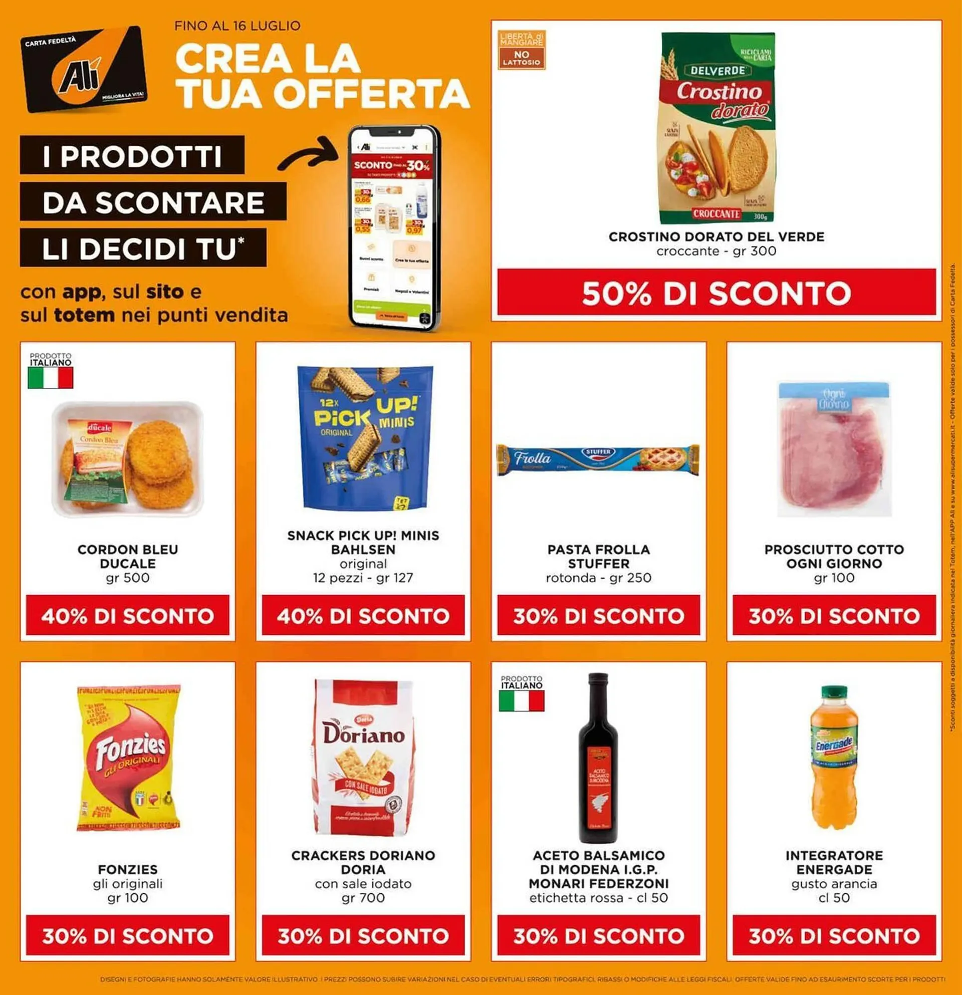 Volantino Alì Supermercati da 3 luglio a 17 luglio di 2025 - Pagina del volantino 18