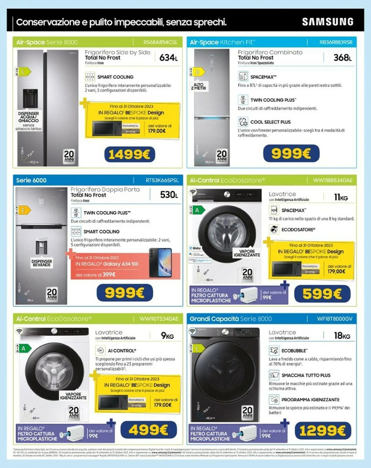 Euronics - Corso Umberto, 95, 07012, Bonorva (SS) Volantino attuale da 28 settembre a 11 ottobre di 2023 - Pagina del volantino 14