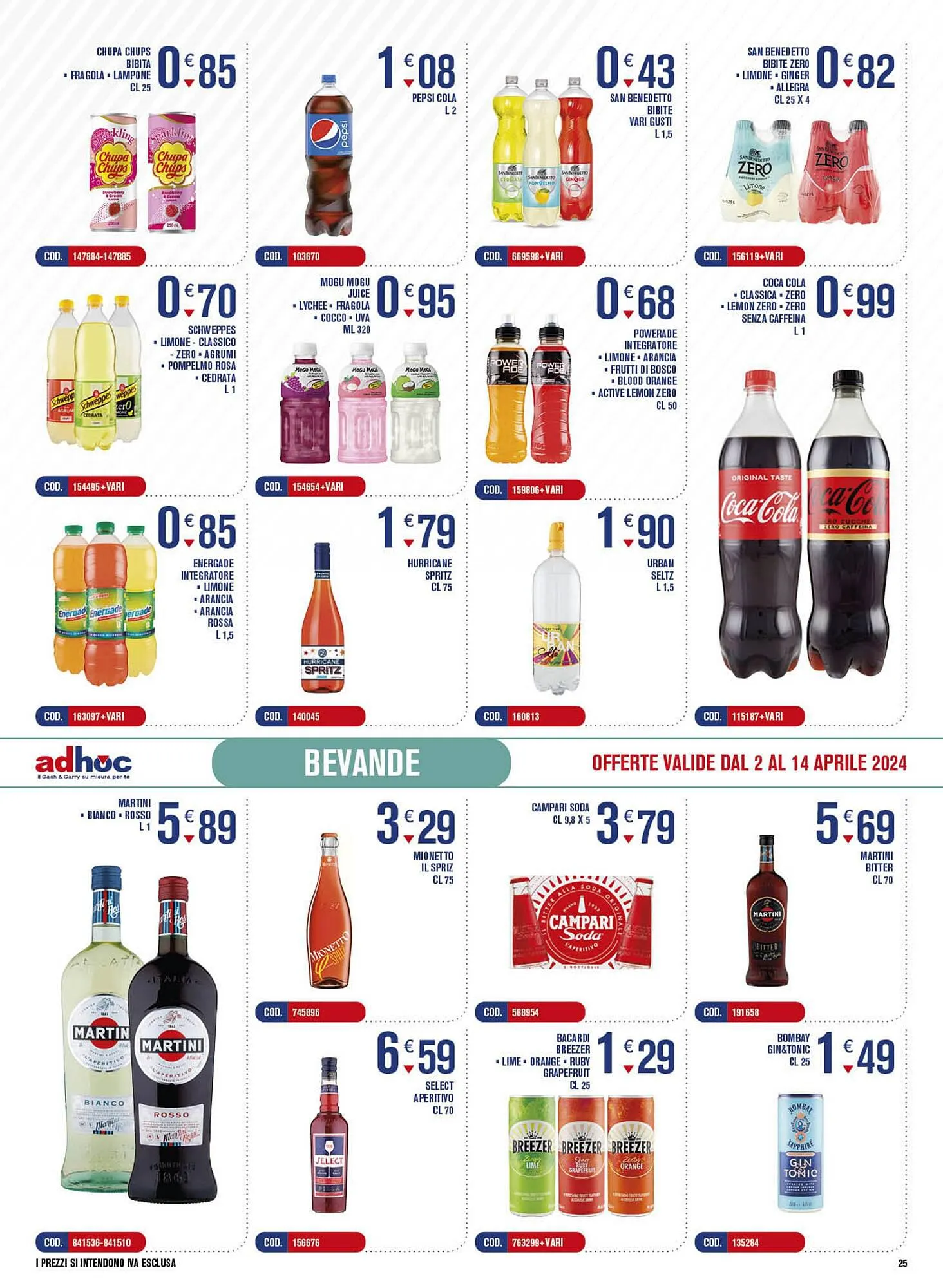 Volantino Adhoc da 2 aprile a 14 aprile di 2024 - Pagina del volantino 25