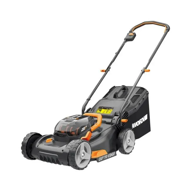 Tagliaerba a batteria a velocità non regolabile (trainato a comando) WORX WG779E.1 40V L 40 cm, 2 batterie incluse