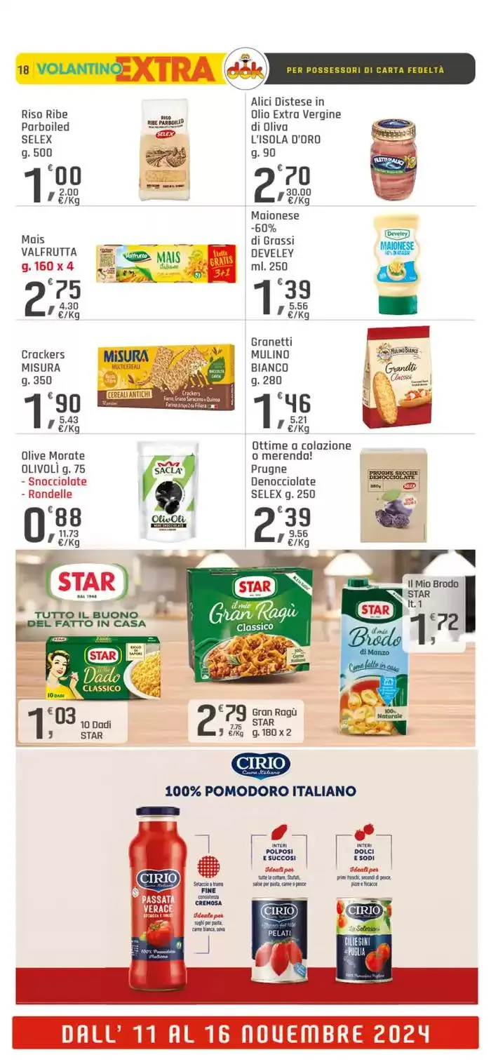 Tanti prodotti scontati oltre il 20% da 4 novembre a 16 novembre di 2024 - Pagina del volantino 18