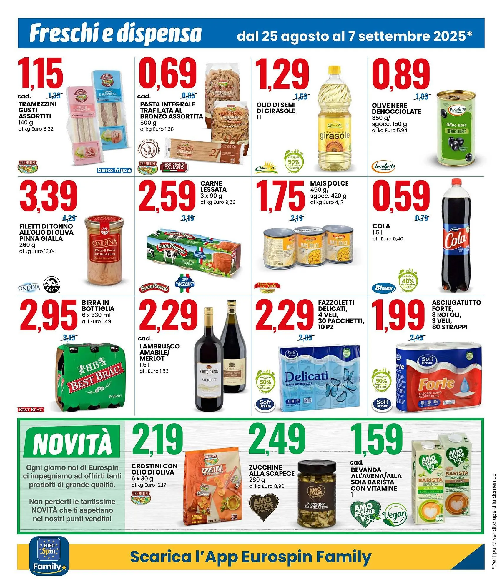 Volantino Eurospin da 25 agosto a 7 settembre di 2025 - Pagina del volantino 6
