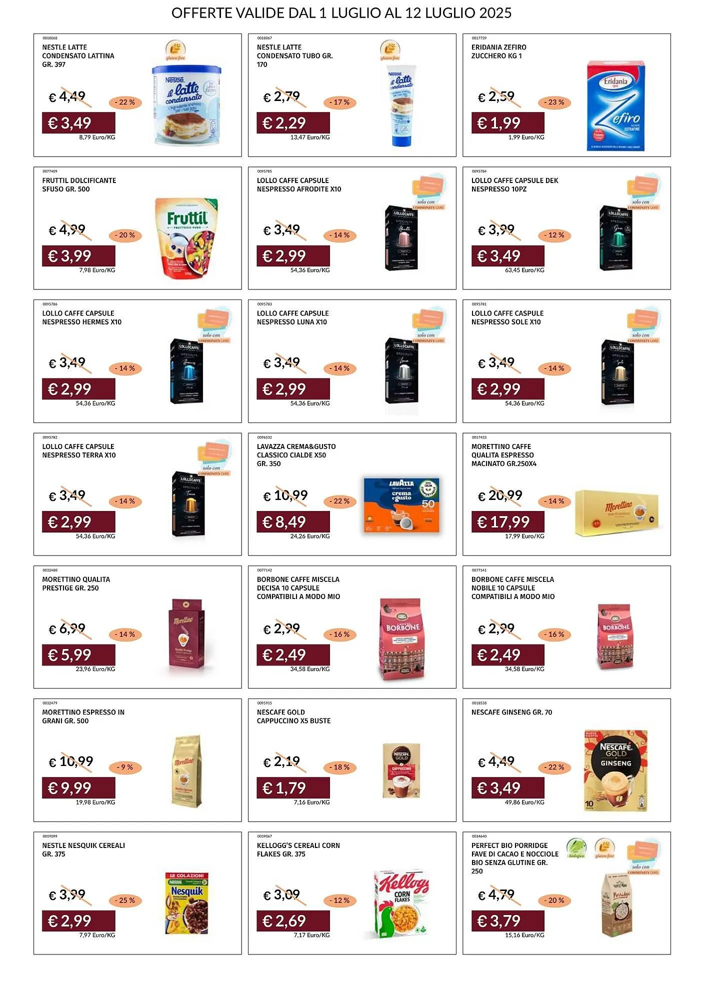 Volantino Prezzemolo e Vitale da 1 luglio a 12 luglio di 2025 - Pagina del volantino 15