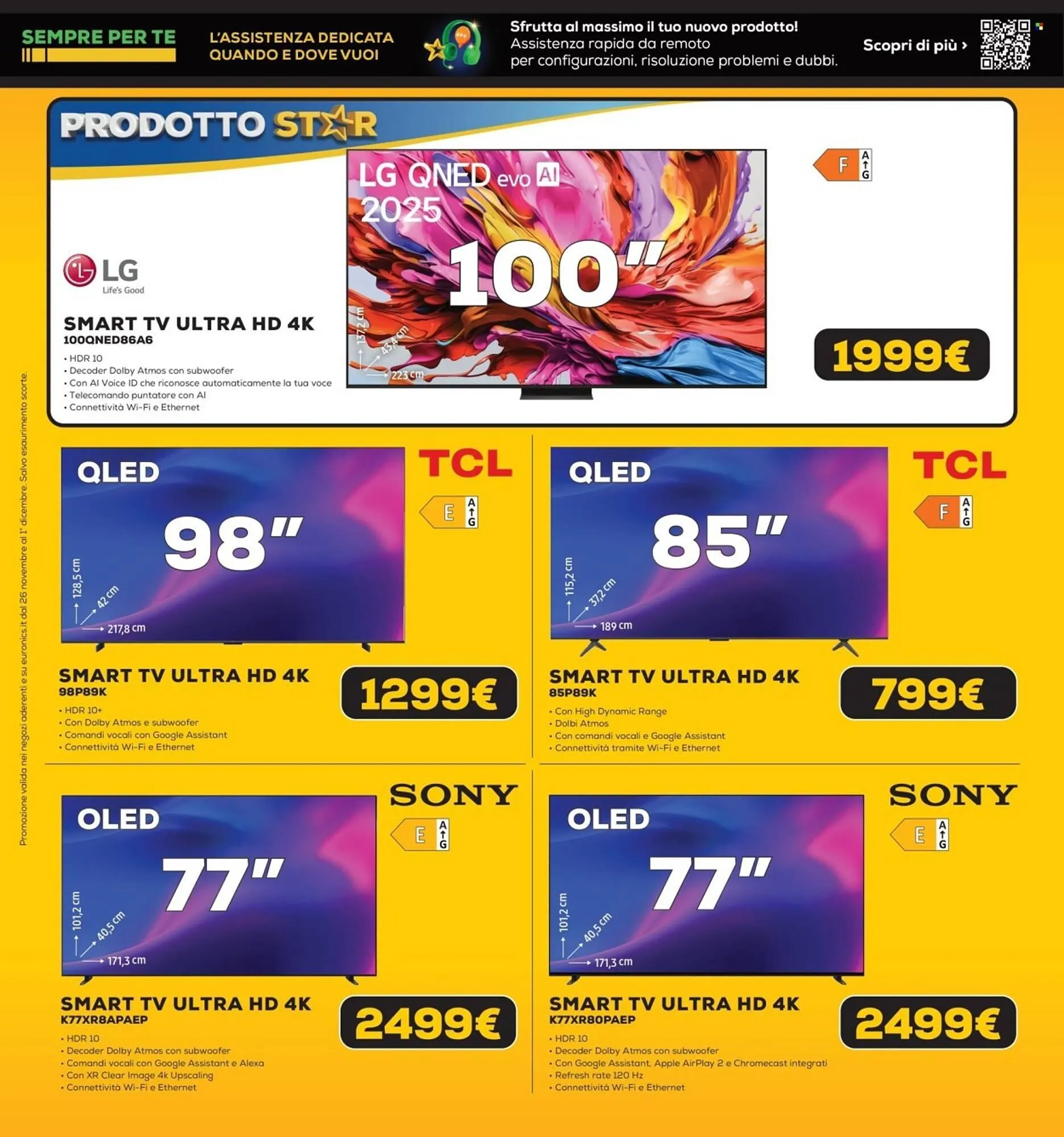 Volantino Euronics da 26 novembre a 1 dicembre di 2025 - Pagina del volantino 20