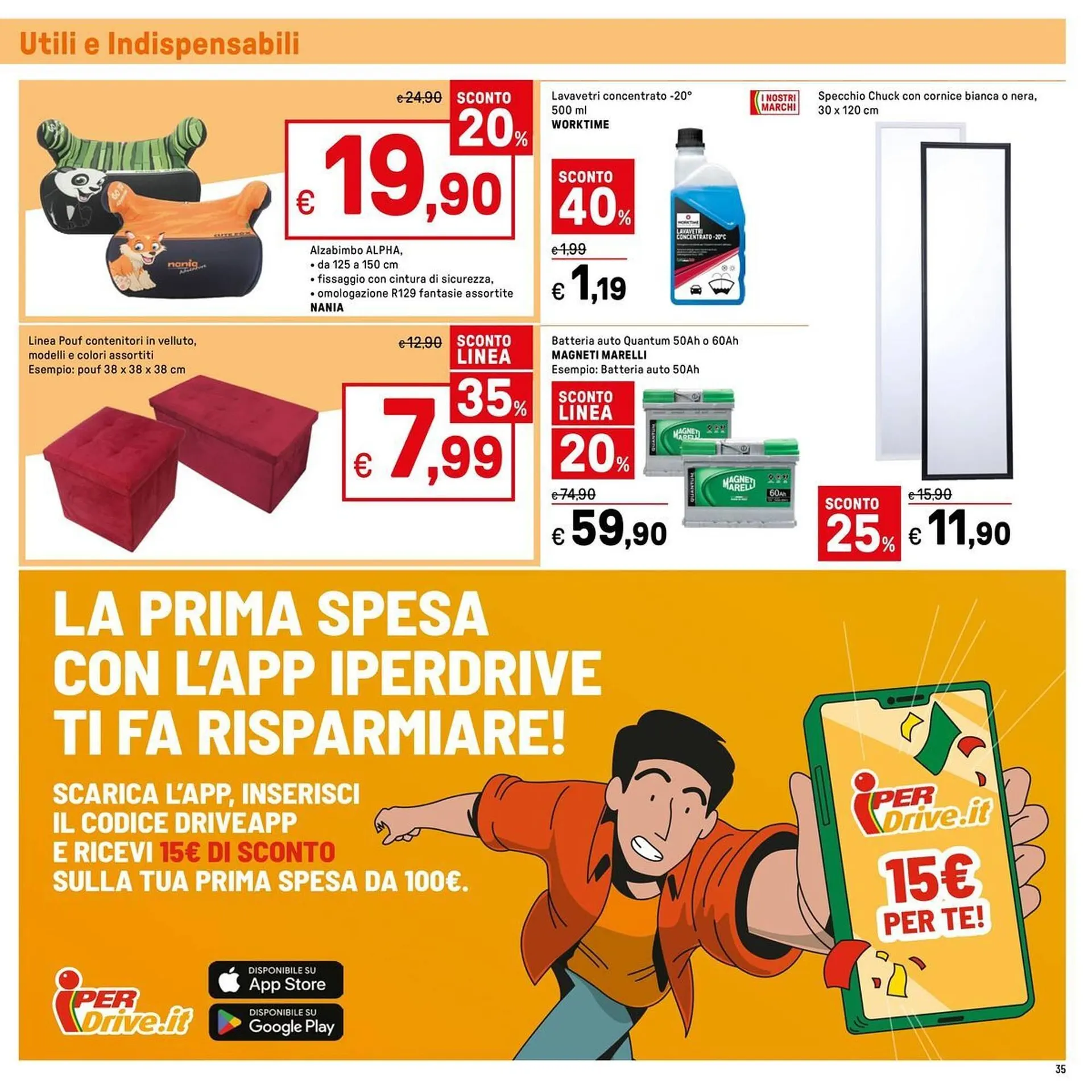 Volantino Iper La Grande da 16 gennaio a 25 gennaio di 2026 - Pagina del volantino 35