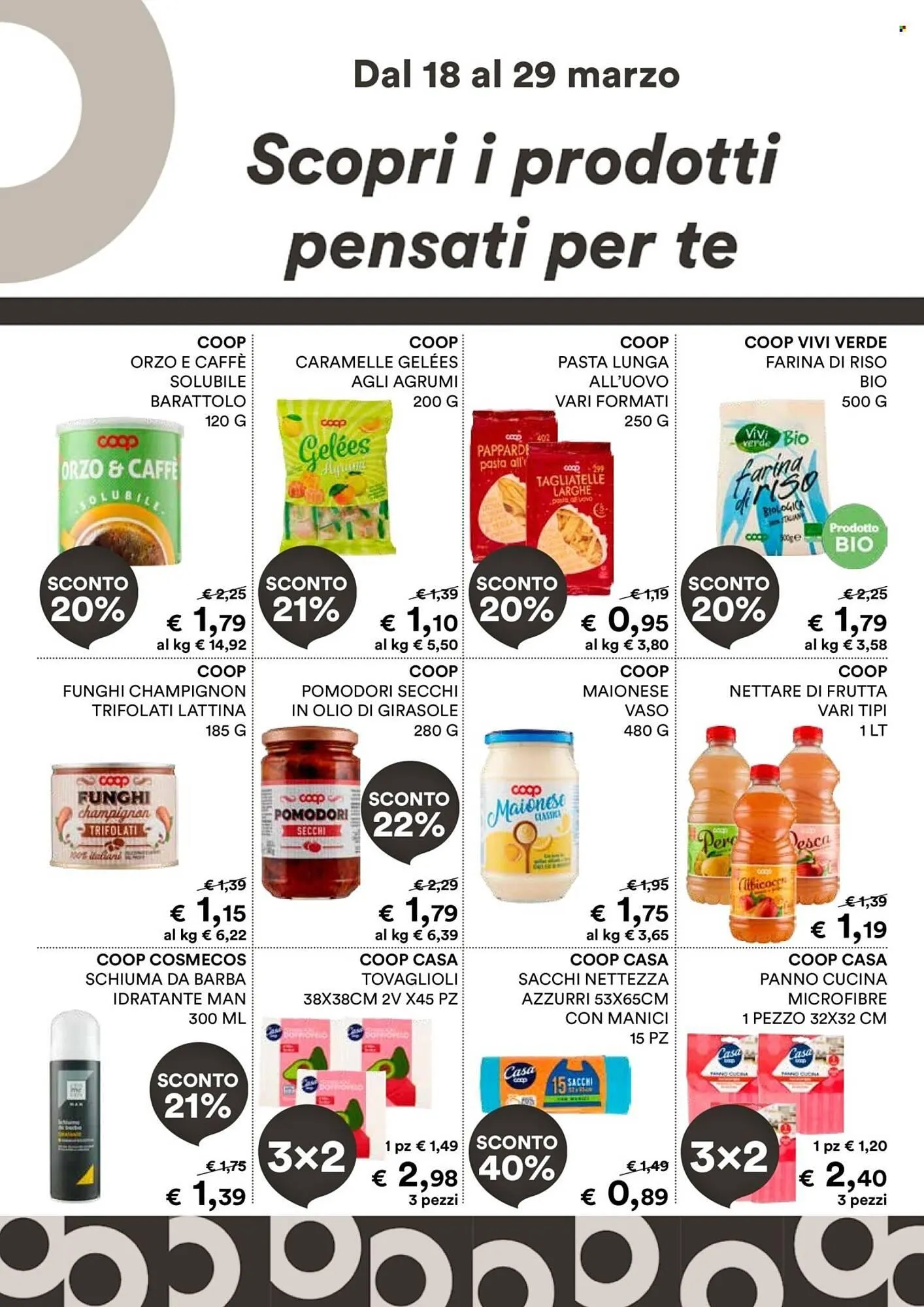 Volantino In Coop da 18 marzo a 28 marzo di 2026 - Pagina del volantino 15