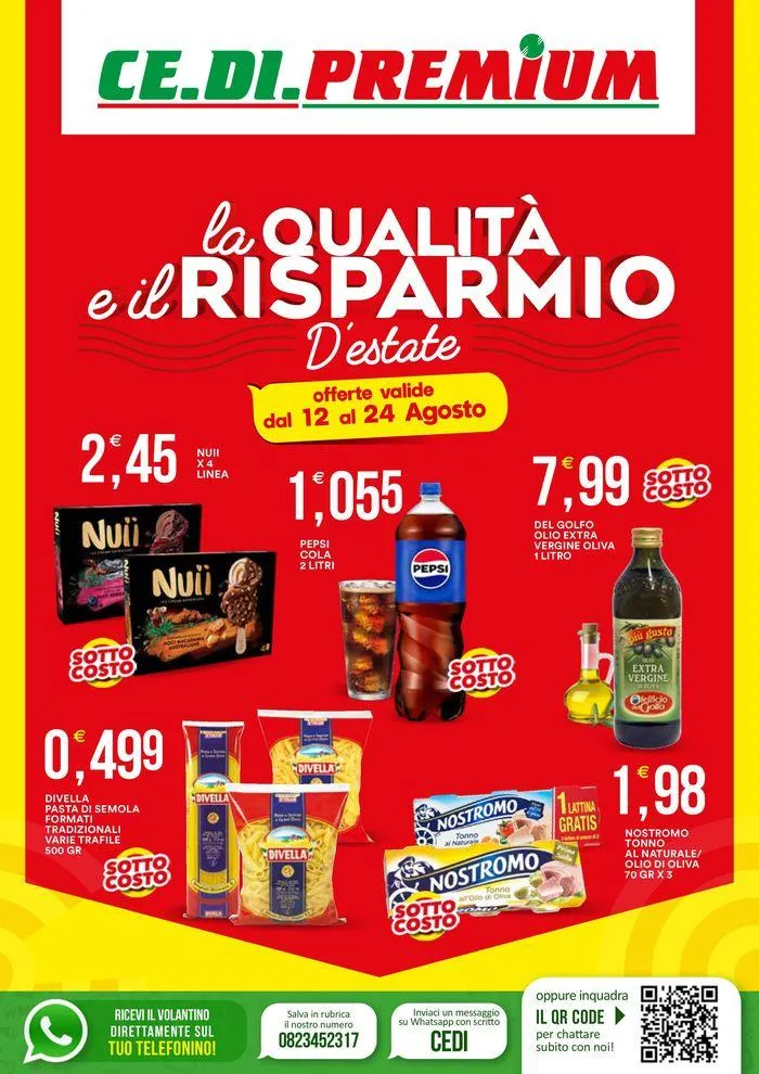 La qualita e il risparmio da 12 agosto a 24 agosto di 2024 - Pagina del volantino 1