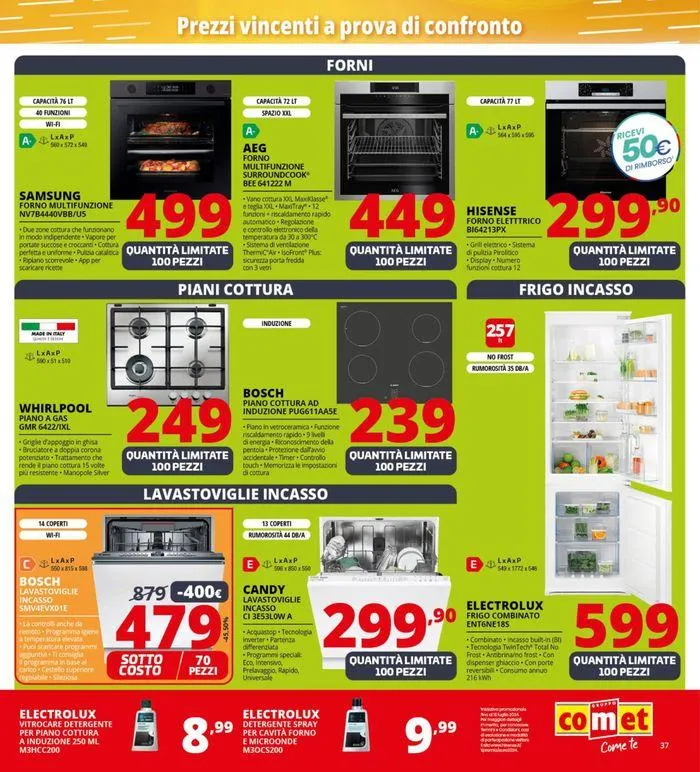 SOTTOCOSTO da Comet! da 5 luglio a 14 luglio di 2024 - Pagina del volantino 37