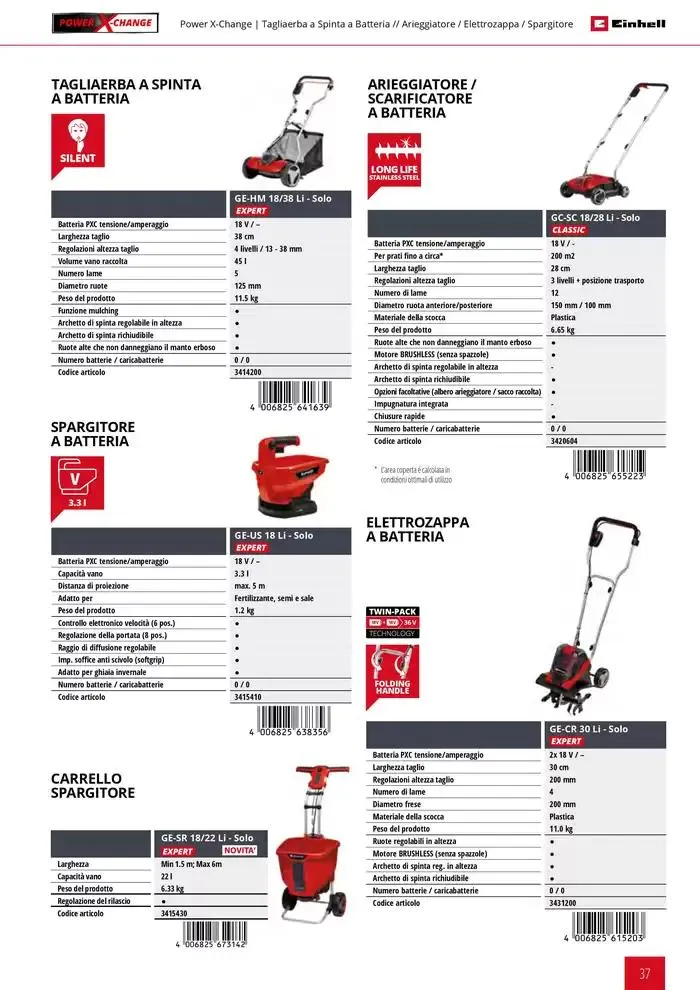 Giardinaggio 2025 da 11 febbraio a 31 dicembre di 2025 - Pagina del volantino 37