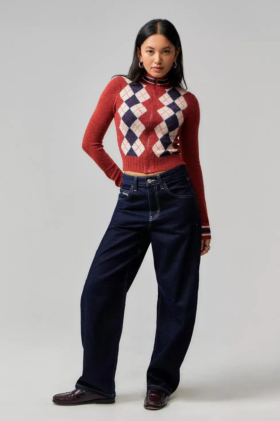 Jeans Boyfriend BDG Logan Scuro Risciacquo