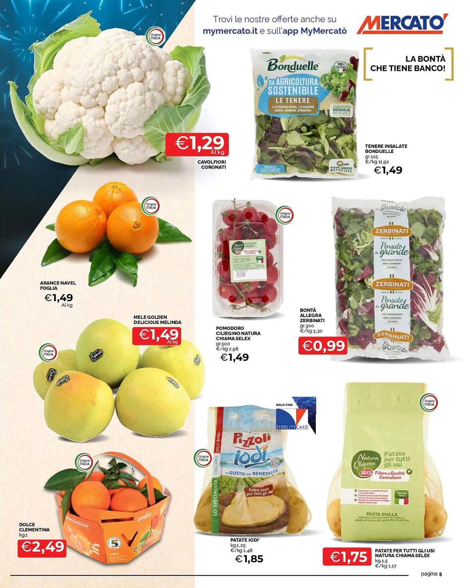 Volantino Mercatò da 29 dicembre a 6 gennaio di 2026 - Pagina del volantino 5