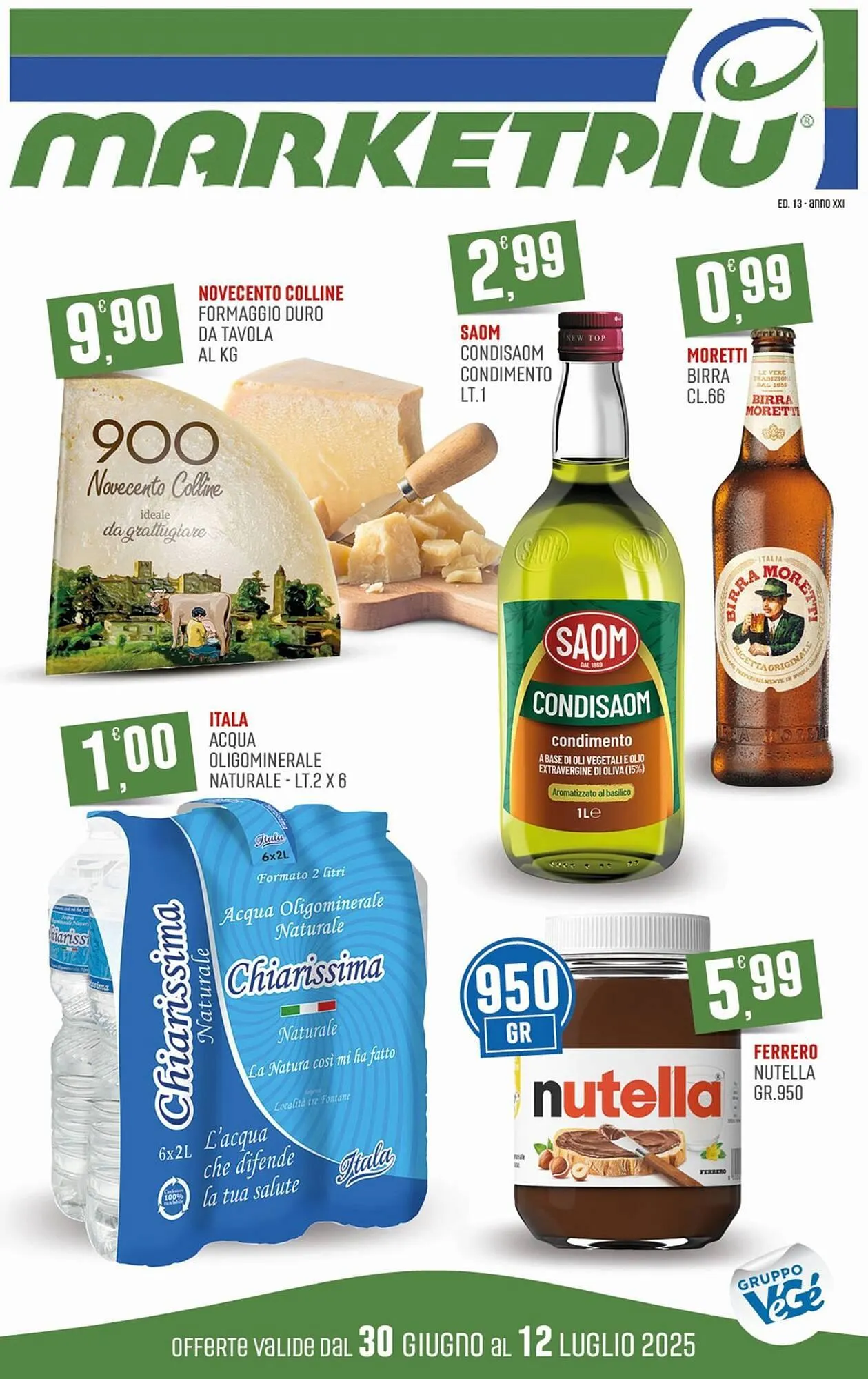 Volantino Marketpiù da 30 giugno a 12 luglio di 2025 - Pagina del volantino 1