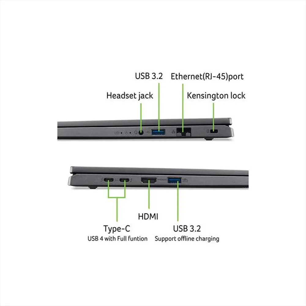 ACER - NOTEBOOK ASPIRE 16 A16-71GM-74HR 16"-Grigio