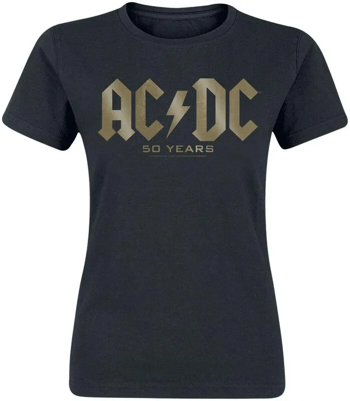 50 Years Logo | T-Shirt | nero | AC/DC