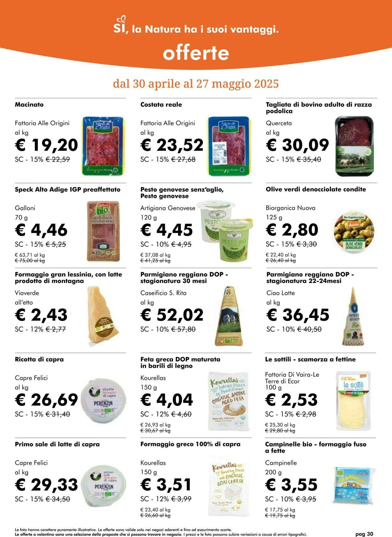 Natura Sì Volantino attuale da 27 maggio a 10 giugno di 2025 - Pagina del volantino 30