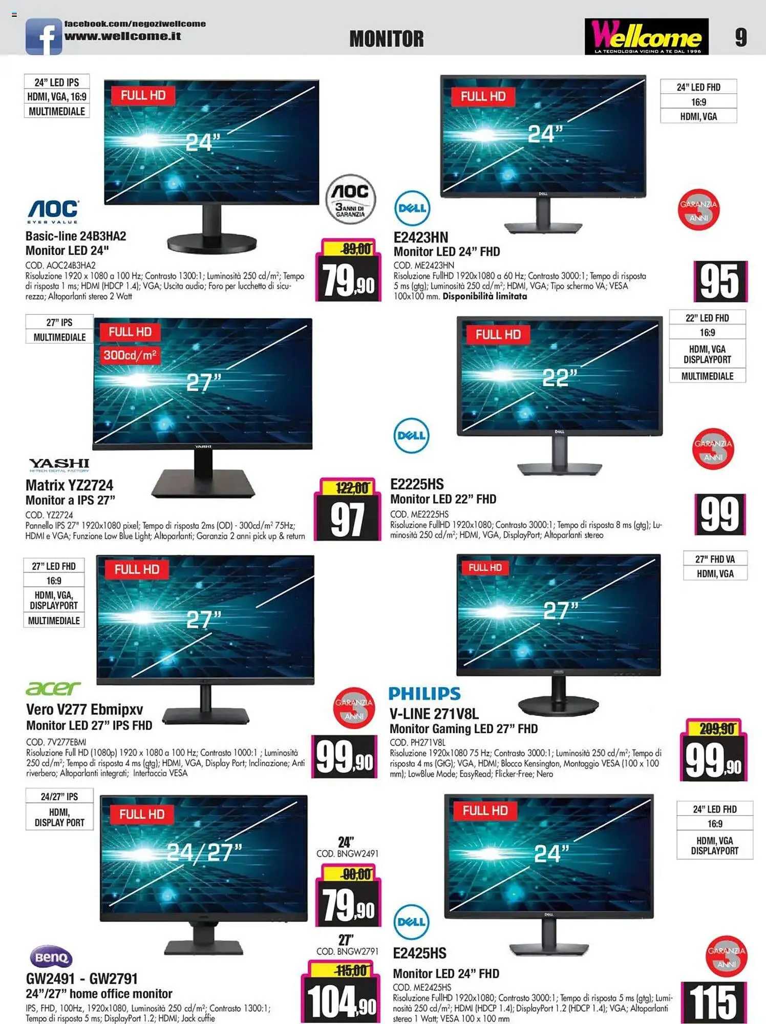 Volantino Wellcome da 18 febbraio a 31 marzo di 2025 - Pagina del volantino 9