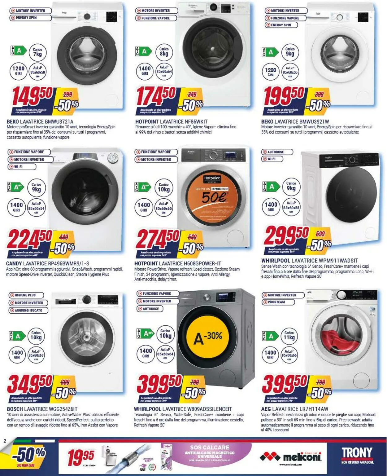 Trony - Palermo Volantino attuale da 22 maggio a 18 giugno di 2025 - Pagina del volantino 2