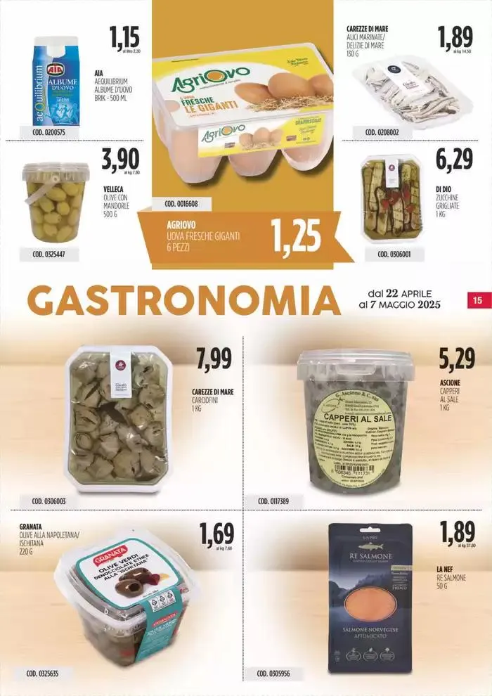 Offerte Carico Cash & Carry da 22 aprile a 7 maggio di 2025 - Pagina del volantino 15