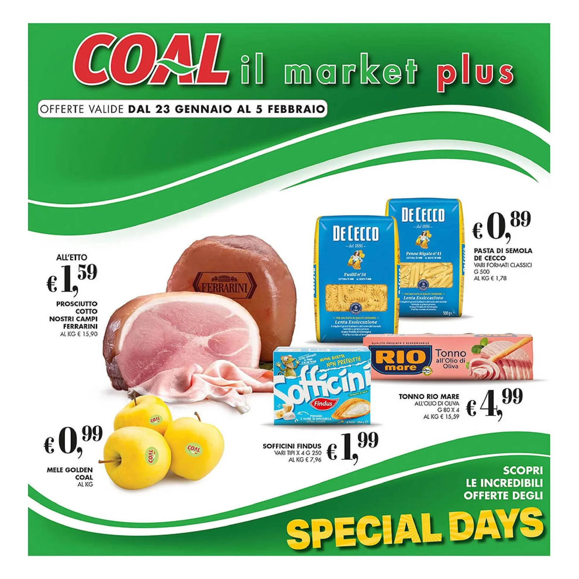 Volantino Maxi Coal da 23 gennaio a 5 febbraio di 2025 - Pagina del volantino 1