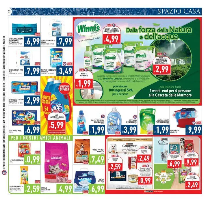 Volantino Pim Supermercati da 31 luglio a 8 agosto di 2024 - Pagina del volantino 23