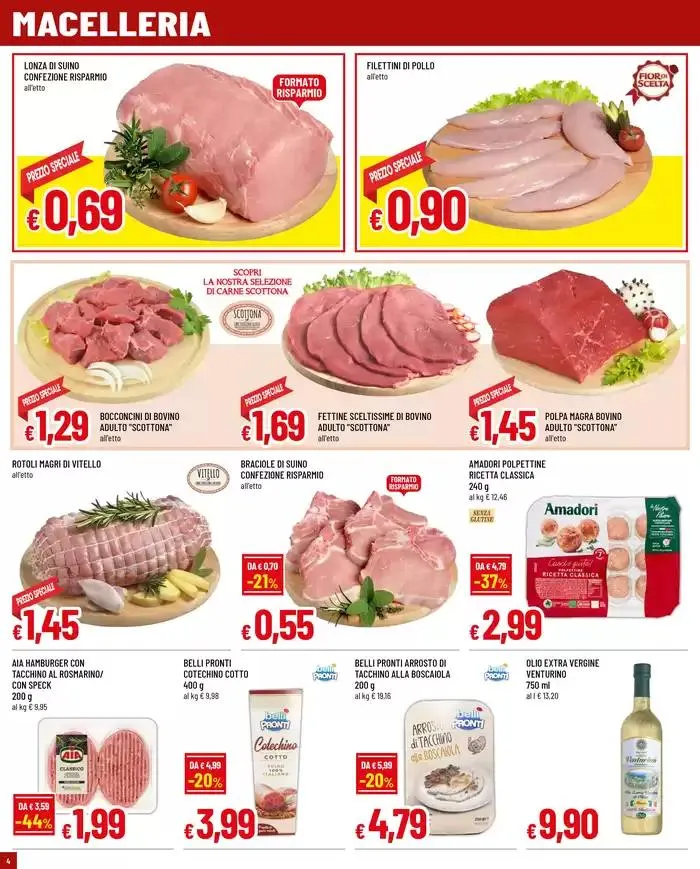 TANTI PRODOTTI A 1 - 2 - 3 € da 6 febbraio a 19 febbraio di 2025 - Pagina del volantino 4