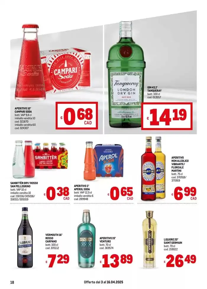 Offerte per te -Area 4 da 7 aprile a 16 aprile di 2025 - Pagina del volantino 18