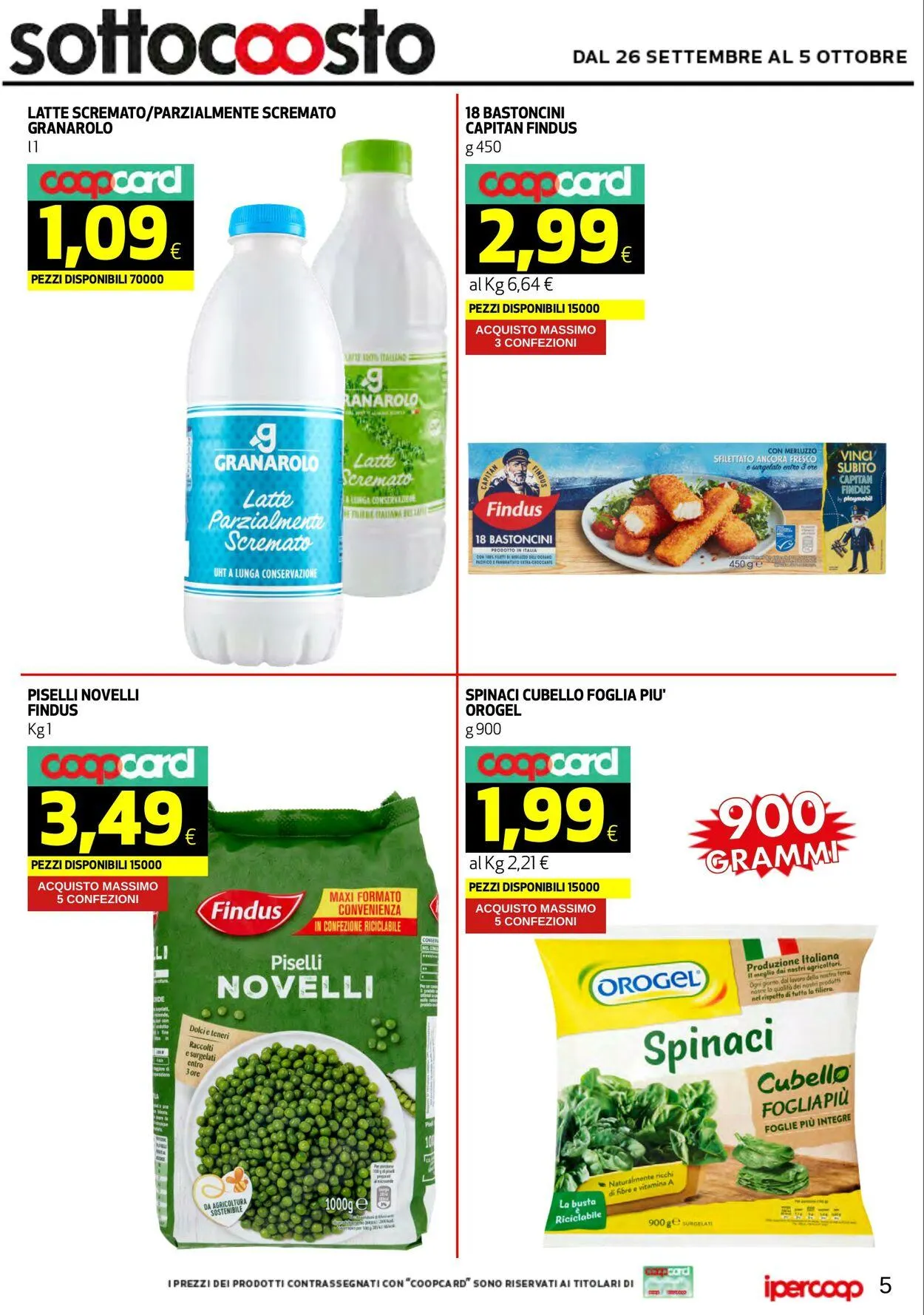 Coop Volantino attuale da 26 settembre a 7 ottobre di 2025 - Pagina del volantino 5