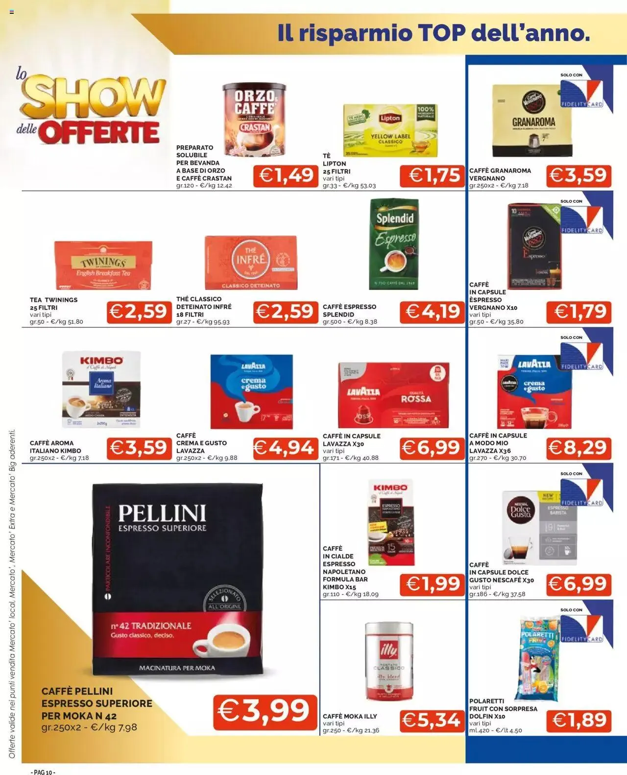 Volantino Mercatò da 27 maggio a 9 giugno di 2024 - Pagina del volantino 10