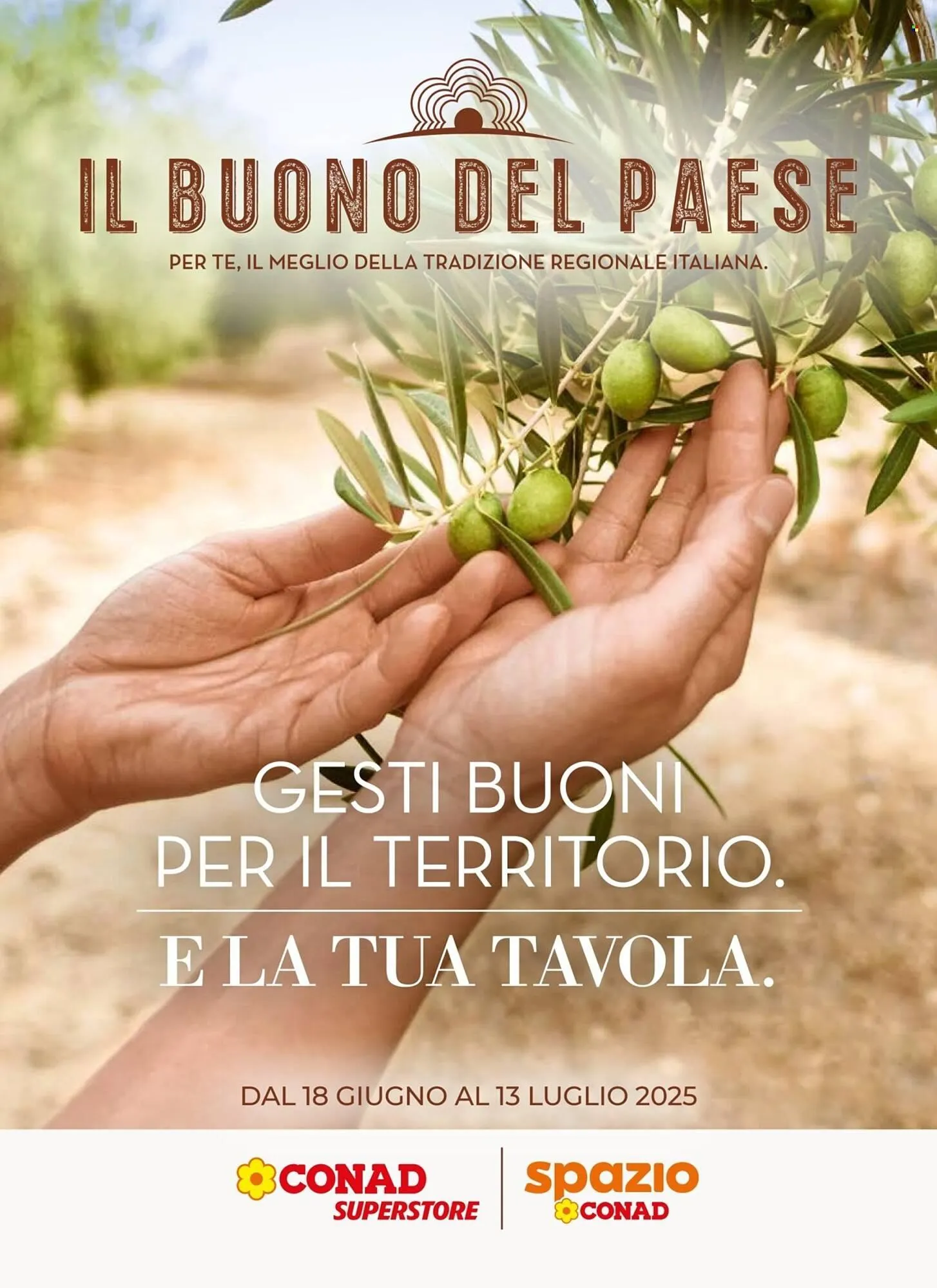 Volantino Conad da 18 giugno a 13 luglio di 2025 - Pagina del volantino 1